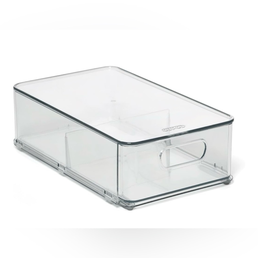 Clear Stackable Storage Bins - Picture 4 of 10